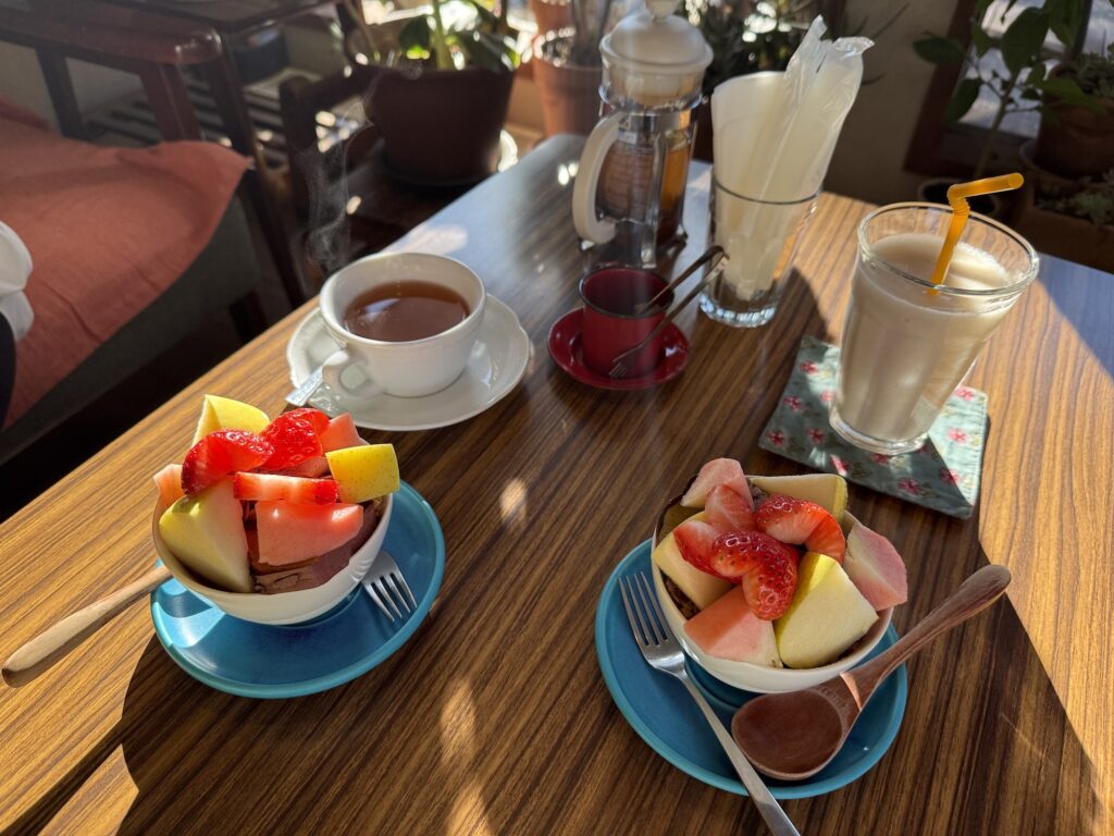 カフェの多いエリア